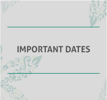 Important Dates